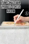 Dokunmatik Kalem Beyaz Şarjlı Yedek Uçlu Android ve İOS Uyumlu-2
