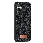 Onegif Samsung Galaxy S24 Plus Bright Simli Kapak - Siyah-3