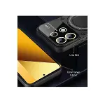 Xiao Red Note 13 4g Kılıf Joy Lens Standlı Kapak - Siyah-3
