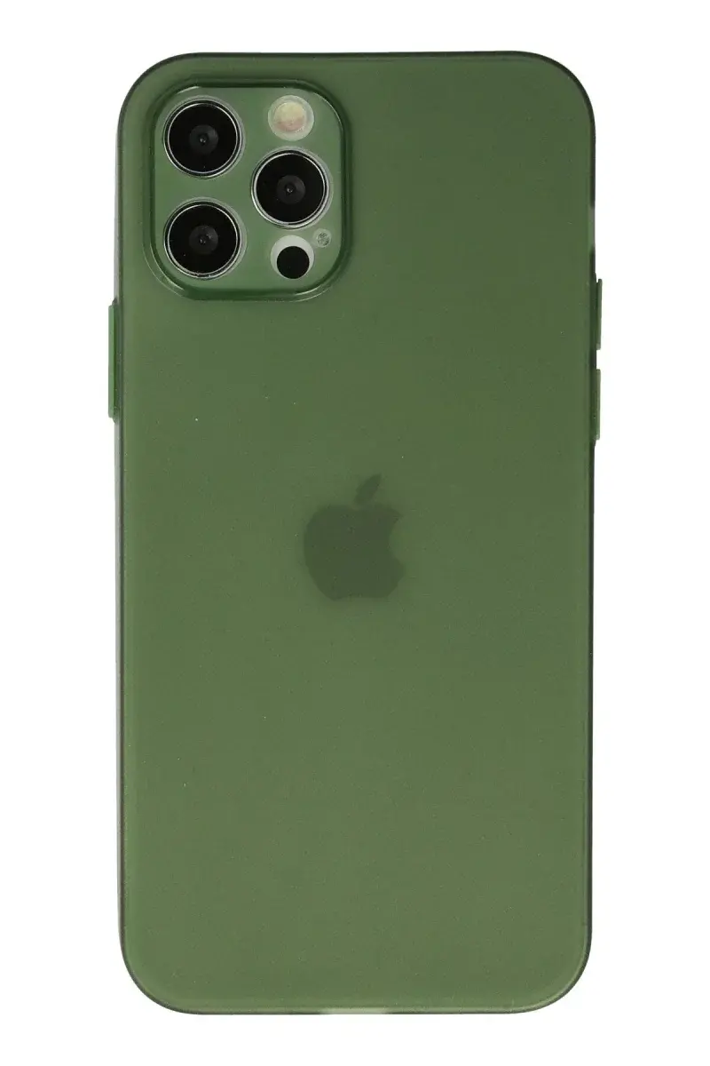 Apple iPhone 12 Pro Kılıf Puma Silikon - Yeşil