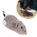 Kurmalı Kedi Eğitim Oyuncağı Tüylü Peluş Fare Yakalama İnteraktif Sevimli Eğlenceli Oyuncak-1