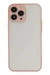 Apple iPhone 14 Pro Max Kılıf Montreal Silikon Kapak - Pembe-1