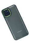 Samsung Galaxy A03 Kılıf Dora Kapak - Haki Yeşil-2