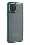Samsung Galaxy A03 Kılıf Dora Kapak - Haki Yeşil-1