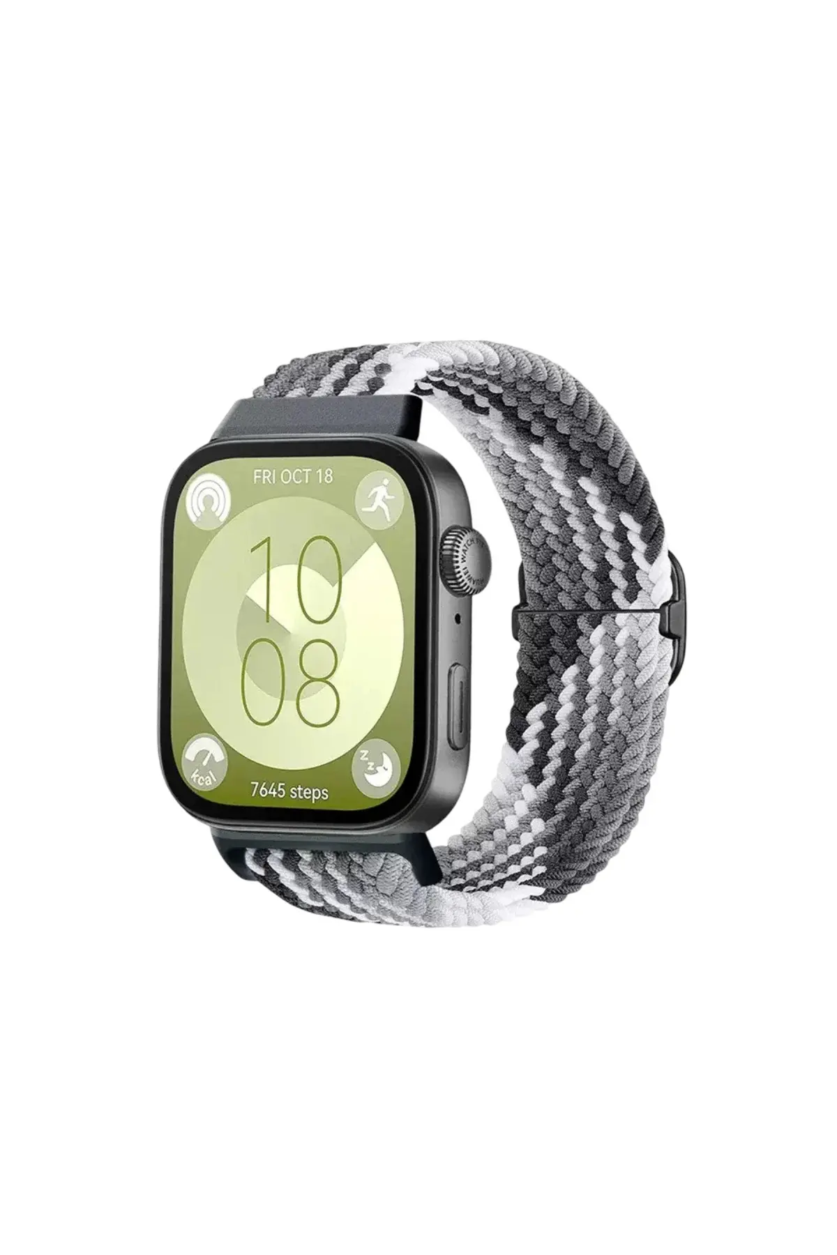 Huawei Fit 4 Star Kordon - Gri-Siyah