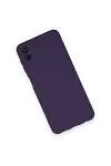 Samsung Galaxy A04 Kılıf Nano içi Kadife Silikon - Mor-3