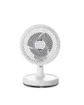 Sessiz Çalışan Mini Masaüstü Fan 2 Kademeli Otomatik Salınımlı-4