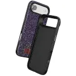 Onegif Apple İphone 17 Air Bright Simli Kapak - Derin Mor-3