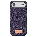 Onegif Apple İphone 17 Air Bright Simli Kapak - Derin Mor-4