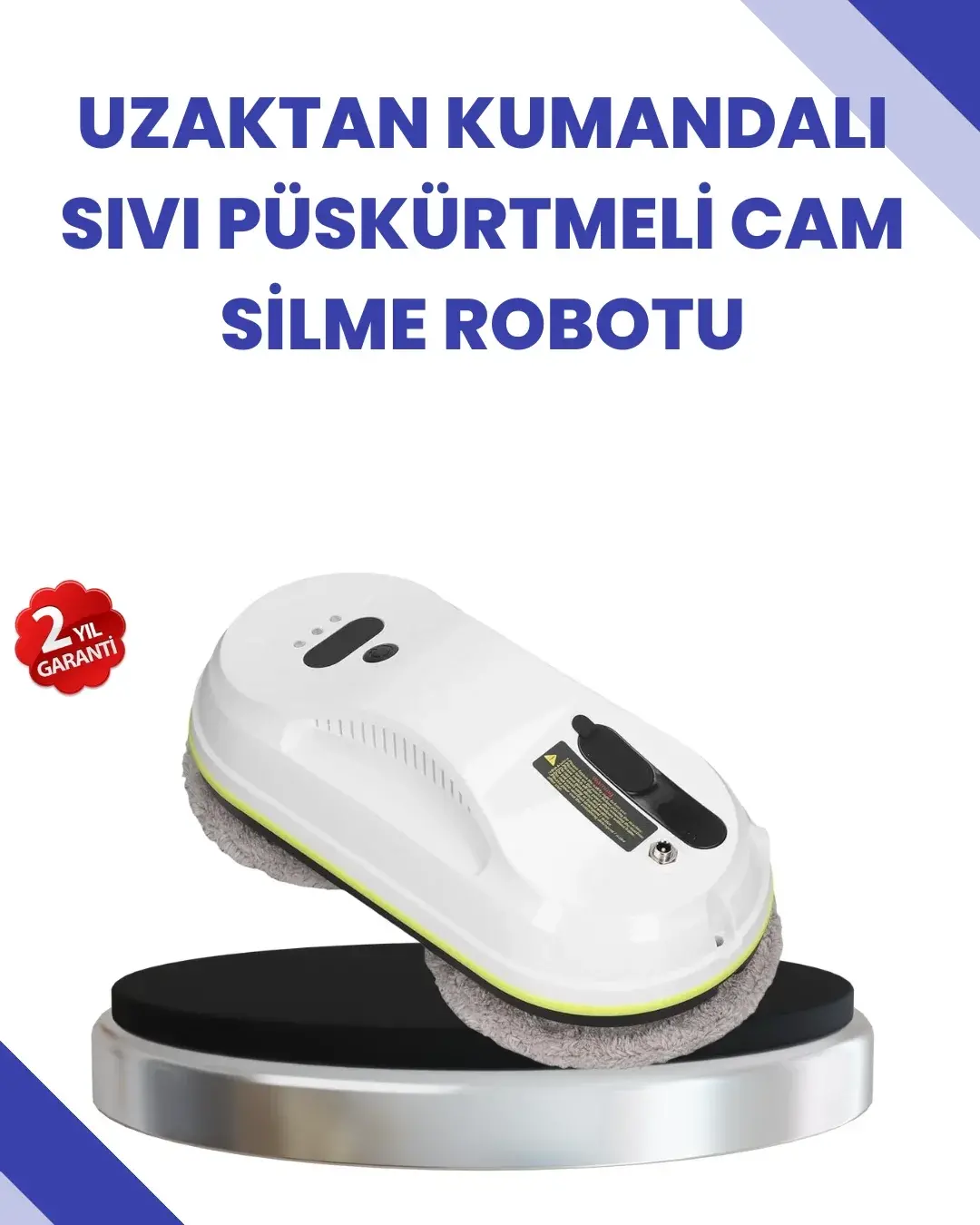 Uzaktan Kumandalı Akıllı Cam ve Pencere Tezleme Robotu