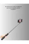 Uzaktan Kumandalı Bluetooth Selfie Çubuğu– 130 cm Ayarlanabilir-4