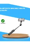 Uzaktan Kumandalı Bluetooth Selfie Çubuğu– 130 cm Ayarlanabilir-1