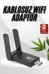 Wifi Adaptörü Bt5.0 Wifi 2'si Bir Arada Çift Bantlı Çift Anten-2