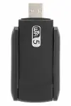 Wifi Adaptörü Bt5.0 Wifi 2'si Bir Arada Çift Bantlı Çift Anten-1
