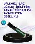 Profesyonel Saç Şekillendirme Cihazı – 140°F-400°F Isı Aralığı-1