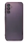 Samsung Galaxy A14 4G Kılıf Razer Lensli Silikon - Mor-2