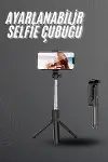 Selfie Çubuğu Tripod Bluetooth Kumandalı Selfie Çubuğu Telefon Tutucu-2