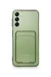 Samsung Galaxy A35 5G Kılıf Kart Şeffaf Silikon - Şeffaf-2