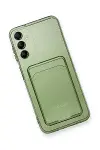 Samsung Galaxy A35 5G Kılıf Kart Şeffaf Silikon - Şeffaf-3