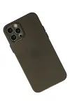 Apple iPhone 12 Pro Max Kılıf Puma Silikon - Gri-2