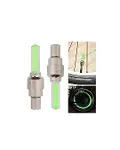 Araç Sibop LED Işığı 2li Set Bisiklet Motosiklet Jant Lambası-4