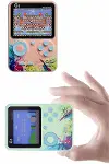 Game Box Oyun Konsolu 500 Retro Oyunlu Mini Taşınabilir 3 İnç-5