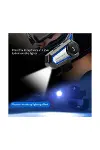 Bt31 Kask Kulaklık Bluetooth 5.0 Motosiklet Interkom Su Geçirmez Kablosuz Kulaklık-4