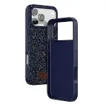 Onegif Apple İphone 17 Pro Max Bright Simli Kapak - Mavi-3