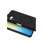 Samsung Galaxy A06 Regal Magsafe Standlı Kapak - Siyah-4