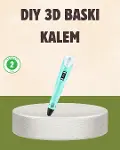 ABS ve PLA Filament Destekli 3D Yazıcı Kalem-1