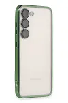 Samsung Galaxy S23 Plus Kılıf Razer Lensli Silikon - Yeşil-1