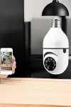 Güvenlik Kamerası Wifi Kamera Duylu Ev Kamerası Wifi Bağlantılı Dönebilen-3