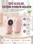 Uzun Menzilli Bebek Telsizi 1-3 Km Çekim 22 K LCD Ekran VOX Şarjlı-1