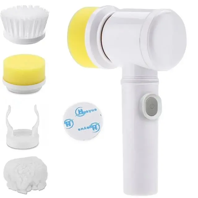 SN-20457 Çok Fonksiyonlu Banyo Mutfak Lavabo Şarjlı Tezlik Fırçası