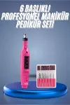 Profesyonel Manikür Pedikür Seti Törpü Makinesi Protez Tırnak Çıkarma-2