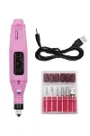 Profesyonel Manikür Pedikür Seti Törpü Makinesi Protez Tırnak Çıkarma-1