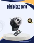 Müzik Sensörlü Renkli LED Parti Işığı-1