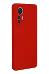 Xiao 12 Lite Kılıf Nano içi Kadife Silikon - Kırmızı-2
