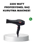 Profesyonel Saç Kurutma Makinesi – AC Motor, Soğuk Üfleme, 2 Hız Kademesi-1
