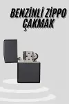 Çakmak Parlak Siyah Doldurulabilir Hedyelik Eşya-2