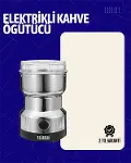 Elektrikli Sessiz Kahve Öğütücü | Çok Fonksiyonlu, 200W, AB Fişli, Kolay Tezlenir-1