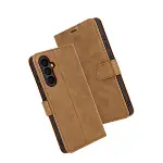 Samsung Galaxy S25 Fe Trend S Plus Kapaklı Kılıf - Taba-2