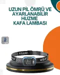 Type C Şarjlı LED Kafa Lambası Güç Göstergeli 53 Modlu-1