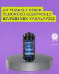 Kapalı ve Açık Alanlarda Etkili Elektrikli Sivrisinek Katili – UV Işıklı Tuzak-1