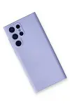 Samsung Galaxy S23 Ultra Kılıf Nano içi Kadife Silikon - Lila-3