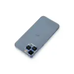 Apple iPhone 12 Pro Metal Kamera Lens Koruma Cam - Mavi-3
