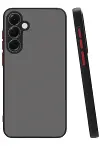 Samsung Galaxy S25 Plus Kılıf Montreal Silikon Kapak - Siyah-1