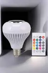Lamba Led Hoparlör Dayanıklı ve Uzun Ömürlü Bluetooth Hoparlör-4
