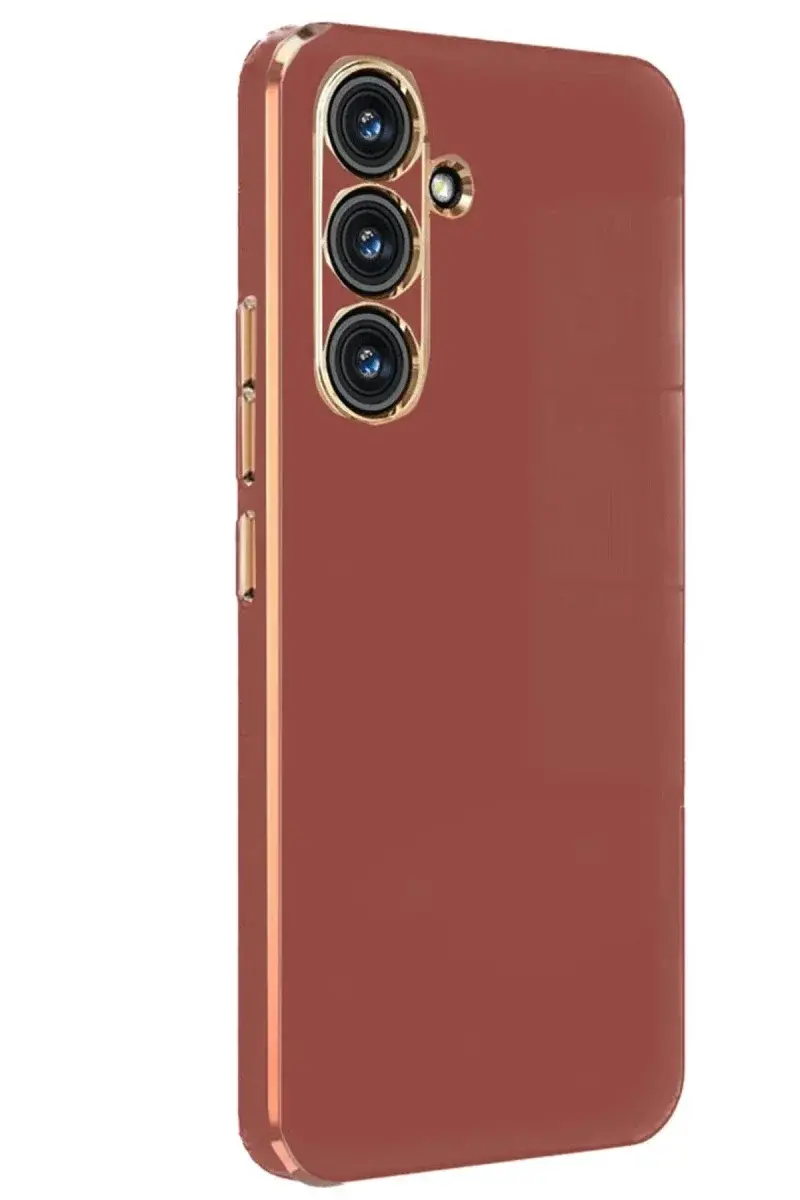 Samsung Galaxy M34 5G Kılıf Volet Silikon - Kırmızı