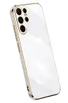 Samsung Galaxy S25 Ultra Kılıf Volet Silikon - Beyaz-1